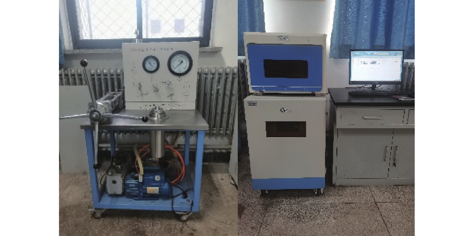 ZYB-II型真空加压饱和装置与核磁共振分析系统